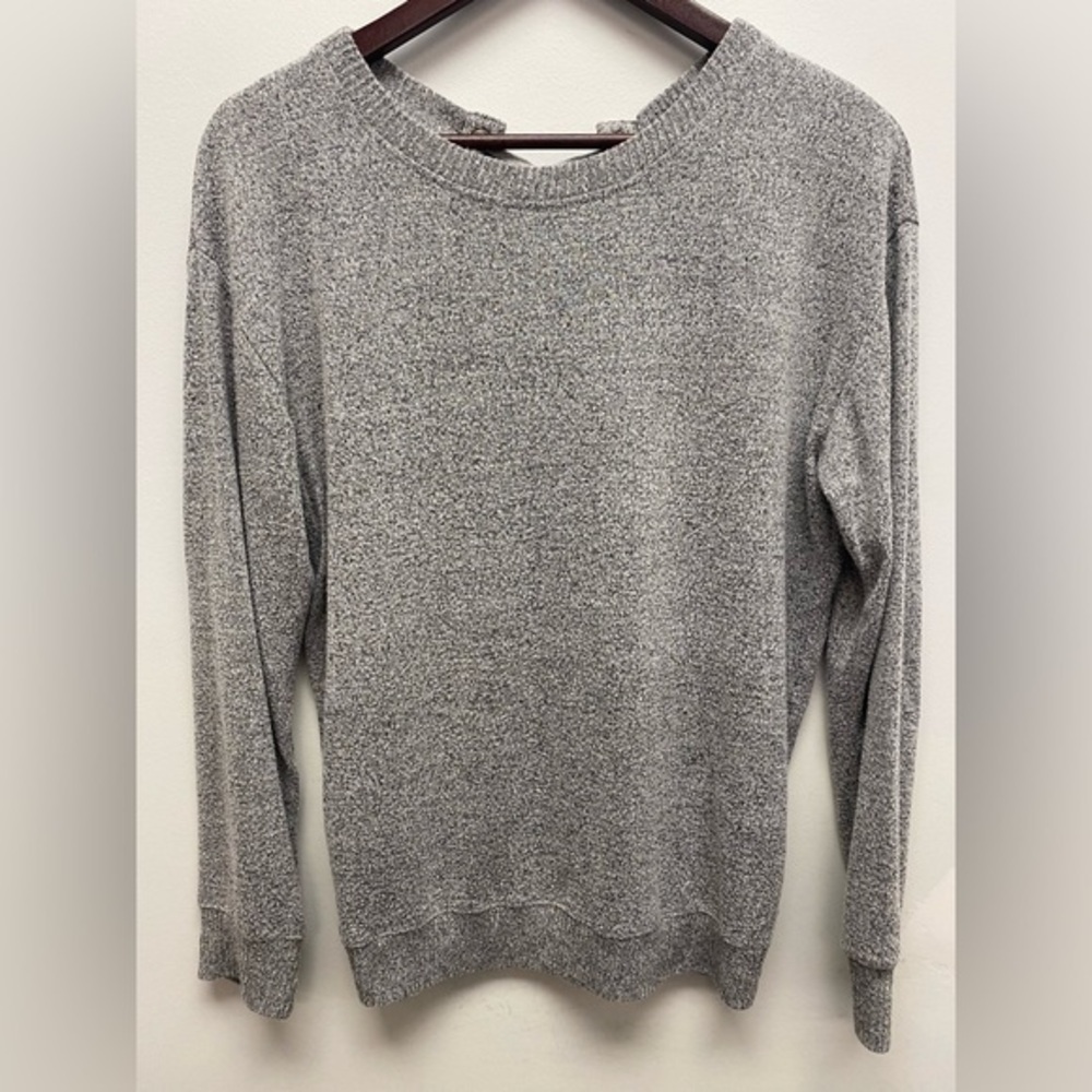 4 for $25 🤍 Revamped Lace-Up Back Knit Sweater 🤍 Large